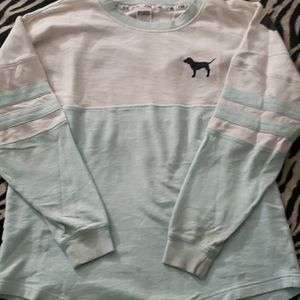 VICTORIA'S SECRET LOVE PINK LIGHT PULLOVER SWEATER